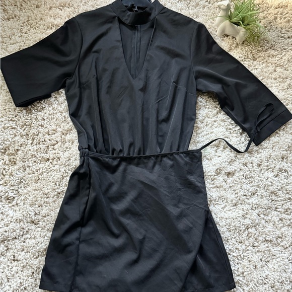 Super cute, unique romper skirt little black dress evening date night ou… - Picture 2 of 4